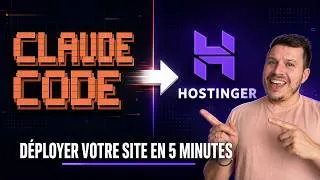 Miniature : Déployer un site en 3 clics et 5 min avec Claude Code et Hostinger