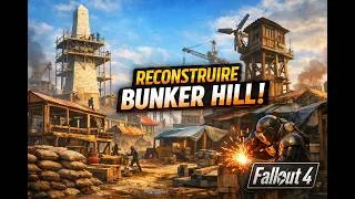 Miniature : Fallout 4_Reconstruction  "Bunker Hill"  Tour complet