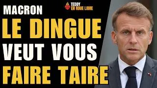 Miniature : MACRON LE DINGUE : VEUT VOUS FAIRE TAIRE