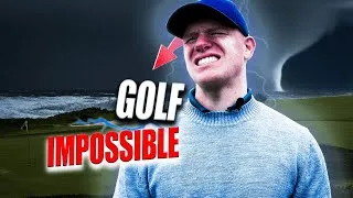 Miniature : On joue dans la tempête ?! Vlog sur le golf d'Ilbarritz ⛳️