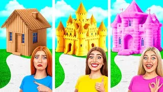 Miniature : Maison Une Couleur Riche VS Fauché VS Giga Riche | Situations Amusantes par TeenDO Challenge