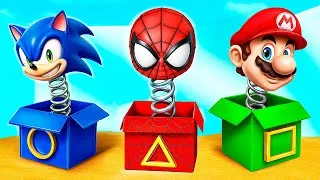 Miniature : Mario contre Sonic dans Squid Game | Sonic 3 | Squid Game 3