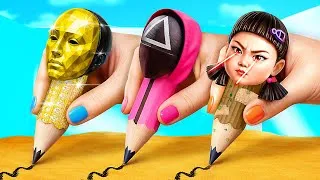 Miniature : Riches, Pauvres et Hyper Riches: Jouons à Squid Game! Squid Game 3 en vrai