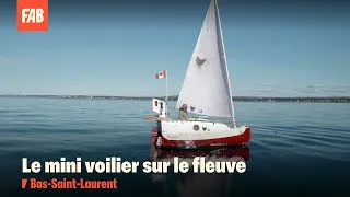Miniature : Baluchon - le micro voilier vedette des mers, de passage à Rimouski ⛵ | FAB