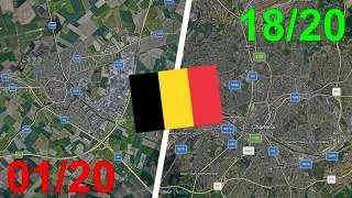 Miniature : Je note les Rocades et Rings de 60 villes belges !