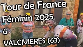 Miniature : Valcivières sur l'itinéraire de la 6ème étape du Tour de France Cycliste Féminin 2025 !
