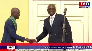 Miniature : CONGO : Norbert OKIOKOTINA Présente ses Nouveaux Insignes de Grand Chancelier des Ordres C....