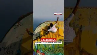 Miniature : À Taghazout, quand le skate rencontre le surf