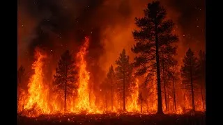 Miniature : incendie forêt