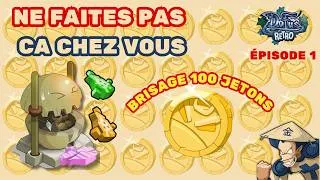 Miniature : [DOFUS RETRO] NE FAITES PAS ÇA CHEZ VOUS (ÉPISODE 1) : OUVERTURE & BRISAGE DE 100 JETONS BWORKER