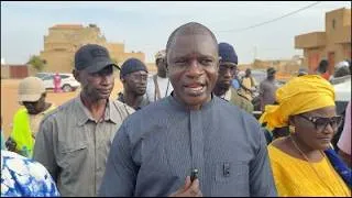 Miniature : Babacar Diop à Keur Massamba Guèye  Les temps forts de la visite