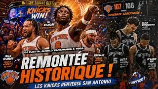 Miniature : Les Knicks renversent les Spurs dans un match historique ! | TEMPS MORT SHOW