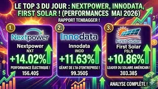 Miniature : 🚀 Nextpower, Innodata et First Solar : potentiels tenbaggers ? 