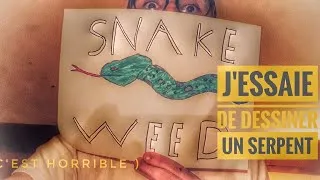 Miniature : Je DESSINE un SERPENT !  ( c'est catastrophique )