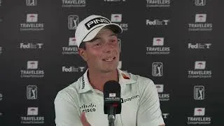Miniature : Viktor Hovland Takes Lead Over Scottie Scheffler: “It Was a Lot of Fun”