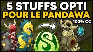 Miniature : 5 STUFFS OPTI pour le PANDAWA sur DOFUS (Stuff PVM)