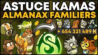 Miniature : COMMENT j'ai PRÉPARÉ l'ALMANAX des FAMILIERS sur DOFUS (+150M de BÉNEF)