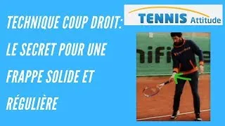 Miniature : Technique coup droit le secret pour une frappe solide et régulière