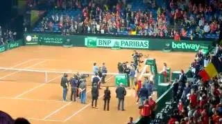 Miniature : Davis Cup final: Andy and Jamie Murray