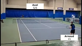 Miniature : 15 contre 5/6 : un duel très accroché au TCP 🎾