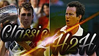 Miniature : Lendl vs McEnroe - All 36 H2H Match Points (HD) • Classic H2H #2
