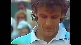 Miniature : Mats Wilander / Henri Leconte 1988 Finale Roland Garros