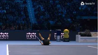 Miniature : INSANE 31-SHOT POINT BETWEEN DE MINAUR AND MUSETTI (ATP FINALS 2025)