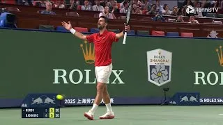 Miniature : Novak Djokovic makes the defense of the year thanks to gifts from Zizou Bergs (Shanghai 2025)