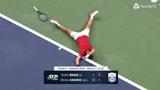 Miniature : From agony to victory: Novak Djokovic pushed himself to the limit to defeat Jaume Munar (Shanghai)