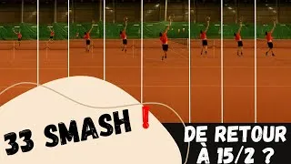 Miniature : 33 smashs en 1 match - 15/3 vs 15/5