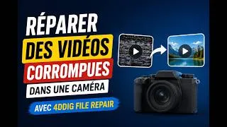 Miniature : Vidéo corrompue sur caméra ou carte SD : 5 solutions efficaces