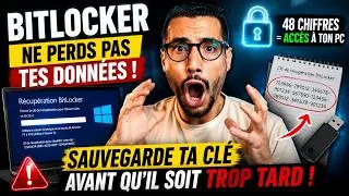 Miniature : BitLocker : sauvegarder la clé de récupération et désactiver le chiffrement