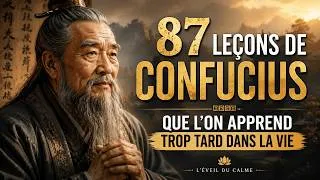 Miniature : 87 Leçons De Confucius Que L’On Comprend Trop Tard #développementpersonnel #sagesse #motivation