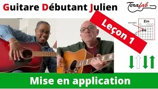 Miniature : Cours 1 débutant guitare Julien [Tuto guitare facile Terafab]