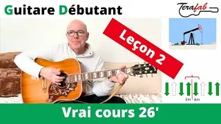 Miniature : Cours guitare débutant 2[Tuto facile Terafab]