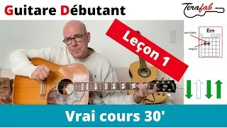 Miniature : Cours guitare débutant 1[Tuto facile Terafab]