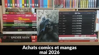 Miniature : Achats comics et mangas de mai 2026 💶 La folie des Paperback, et pas seulement! 😁