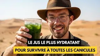 Miniature : Le JUS NATUREL 5X PLUS HYDRATANT que l’eau pour SURVIVRE à TOUTES LES CANICULES