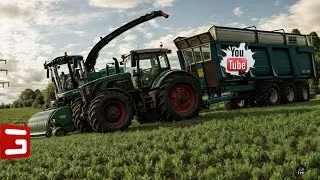 Miniature : Farming simulator 2022 / Ensilage / Cab view / Pallegney