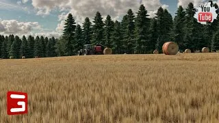 Miniature : Farming simulator 2022/ saison des pailles / pov / cabview