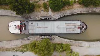 Miniature : Quand les vins du Minervois voyagent en péniche