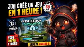 Miniature : J'ai créé un jeu en une heure et VOUS pouvez y jouer ! (unreal engine 5)