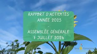 Miniature : Assemblée Générale du 7 juillet 2026 - Présentations des activités de l'année 2025