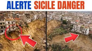 Miniature : LA SICILE S’EFFONDRE : DES BÂTIMENTS CONTINUENT DE S’ÉCROULER