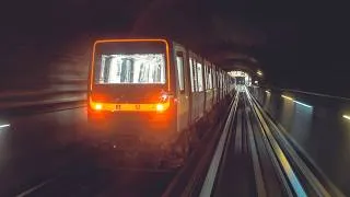 Miniature : 4K METRO PARIS, LIGNE 4 : METRO EN ACTION A VAVIN ET MONTPARNASSE-BIENVENUE ( Manoeuvres ) !