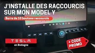 Miniature : Une barre de boutons sous l’écran de mon Tesla Model Y