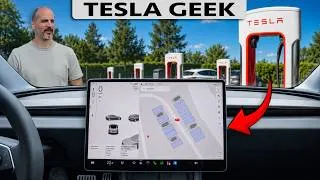 Miniature : TESLA ajoute la CARTE de ses Superchargeurs et c'est canon !