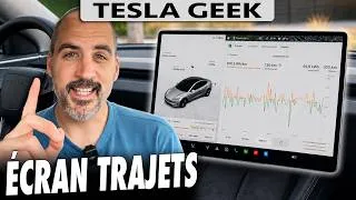 Miniature : Les SECRETS du nouvel écran TRAJETS des TESLA