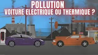 Miniature : LAQUELLE POLLUE LE PLUS : La voiture électrique ou thermique ?