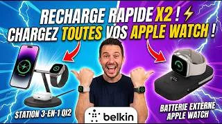 Miniature : TEST Belkin BoostCharge Pro 45W & Belkin BoostCharge Qi2 Station de recharge 3 en 1 pour Apple Watch